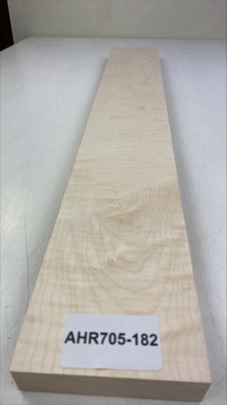 Neck Sycamore / European Maple, curly, 730x108x28mm Unique Piece #182